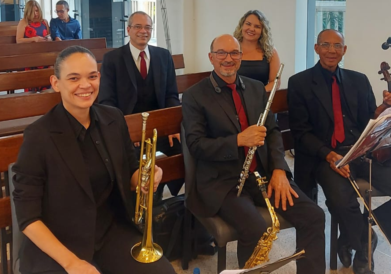 Grupo Valéria Barbosa em apresentação